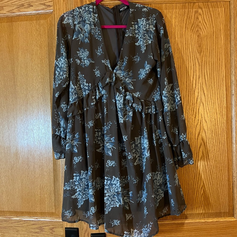 Nasty Gal Floral Dress